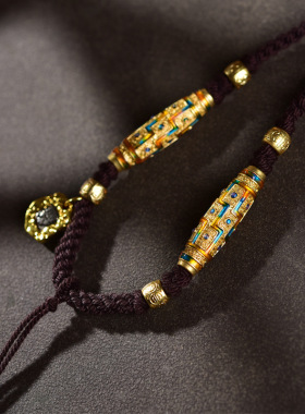 手工编制项链绳挂绳diy半成品吊坠绳可调节复古民族风挂绳配件