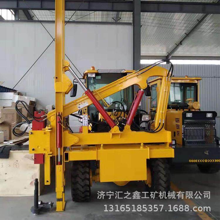 生产高速公路90波形护栏打桩机拔桩钻孔一体装载式打桩机厂家,淘宝优惠券,粉丝福利购,淘宝优惠卷