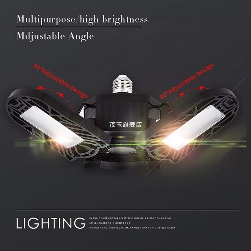 8000LM E26 80W UFO LED High Bay Light Garage Lamp Waterproof - 图1