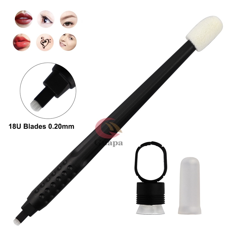 50PCS New design U18 Makeup Tools Disposable pen Microbladi - 图2