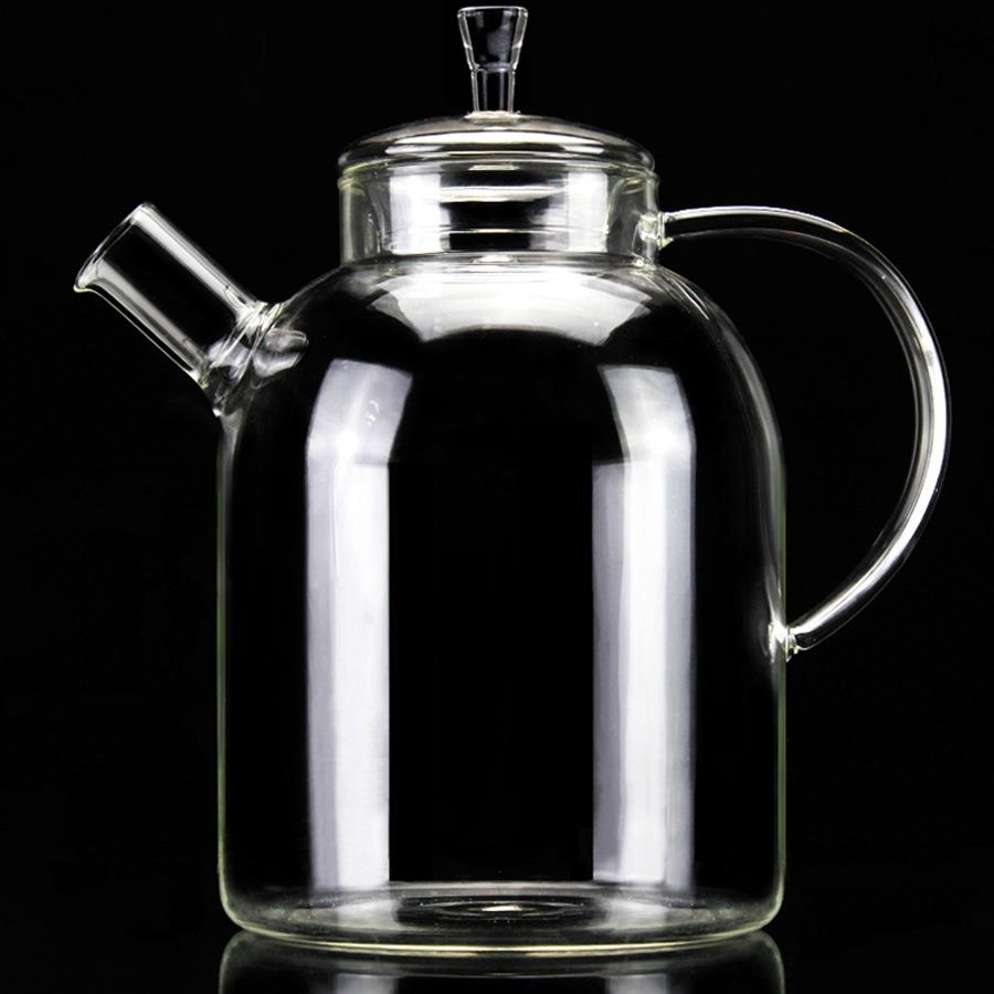 玻璃煮茶壶全玻璃烧水壶电陶炉耐高温高硼硅纯养生壶大容量单茶壶 - 图0