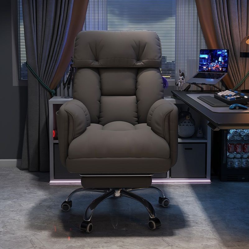 速发电脑椅家用男生卧竞椅座椅懒人电脑沙发椅电室可背休闲靠躺椅 - 图0