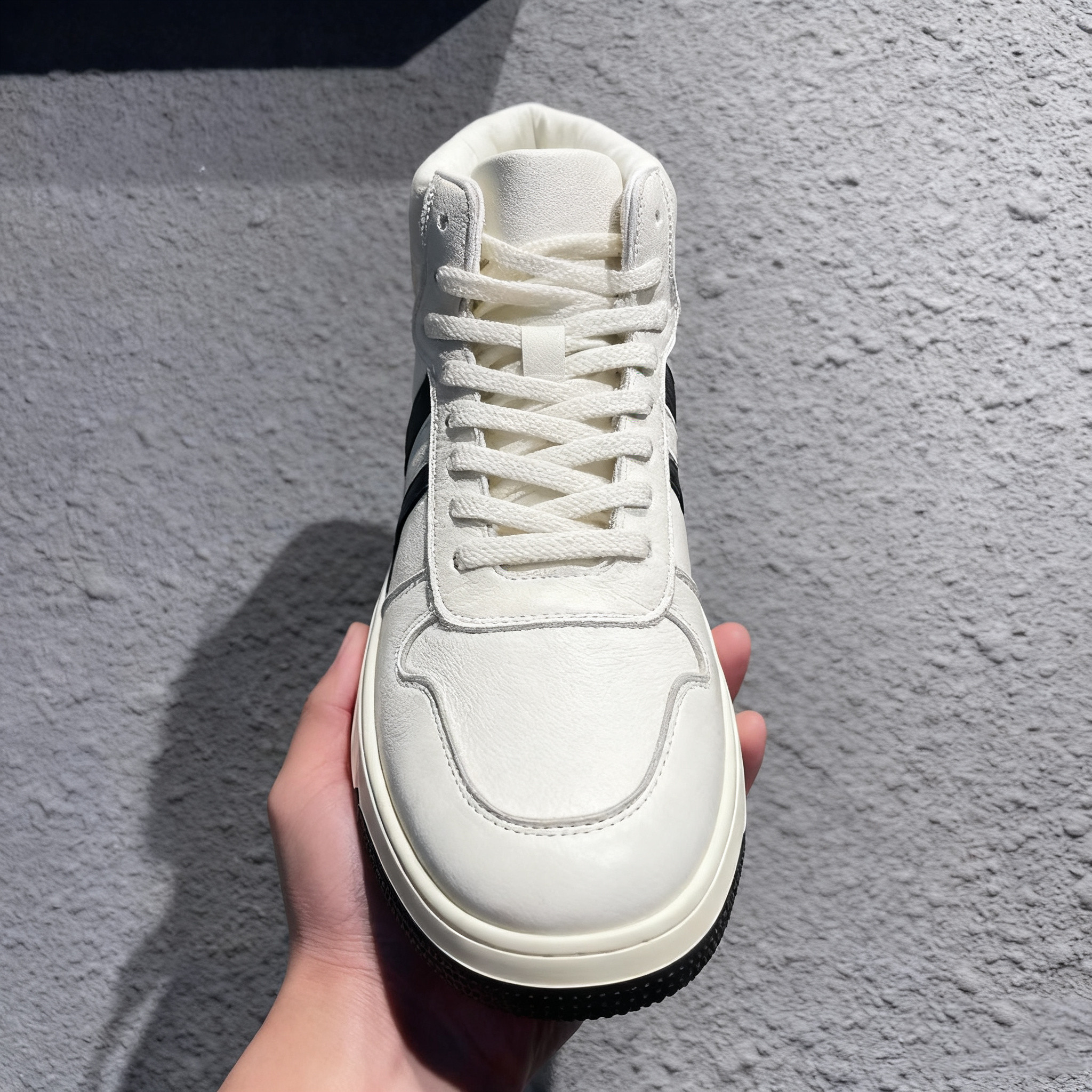 头层牛皮真皮板鞋2025新款运动高帮鞋男士休闲鞋秋季百搭潮鞋男冬,淘宝优惠券,粉丝福利购,淘宝优惠卷