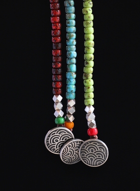 原创手链OE琉璃米珠小众复古中性