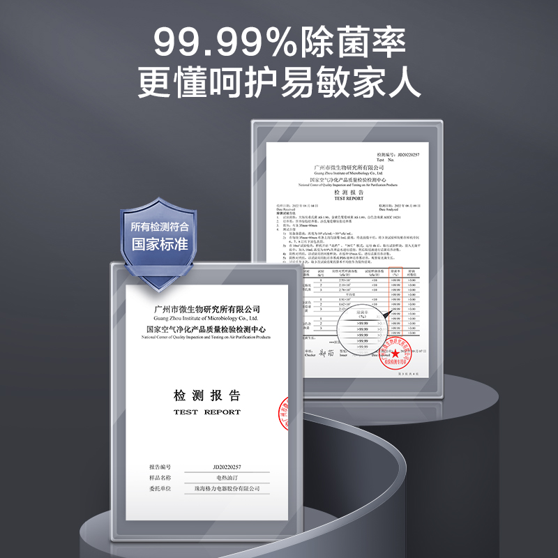 格力石墨烯油汀取暖器家用智能油汀恒温制热节能大面积暖风机