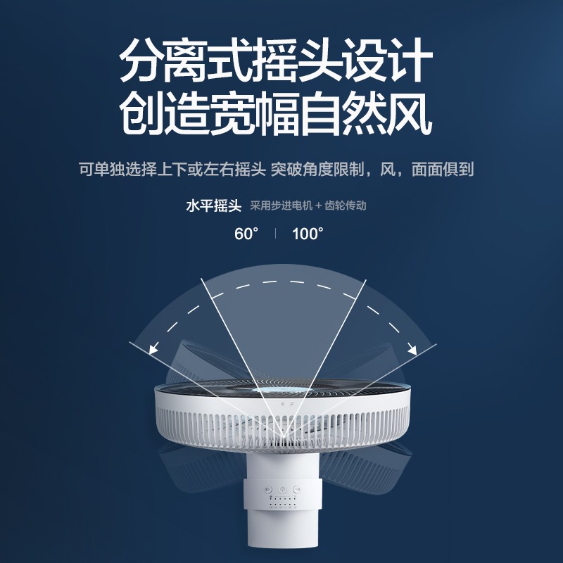 格力电风扇FDZ-35X61Bg7七叶轻音大风量宿舍立式家用直流落地扇
