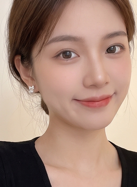 SIXONFRIDAY珍珠耳钉环女轻奢高级感2026独特绝美新爆款耳饰银针