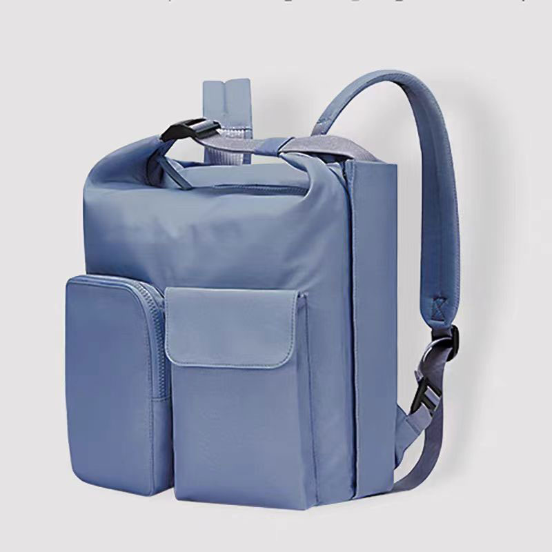 旅行包时尚大容量双肩包2024新款轻便尼龙背包男女运动包明星同款