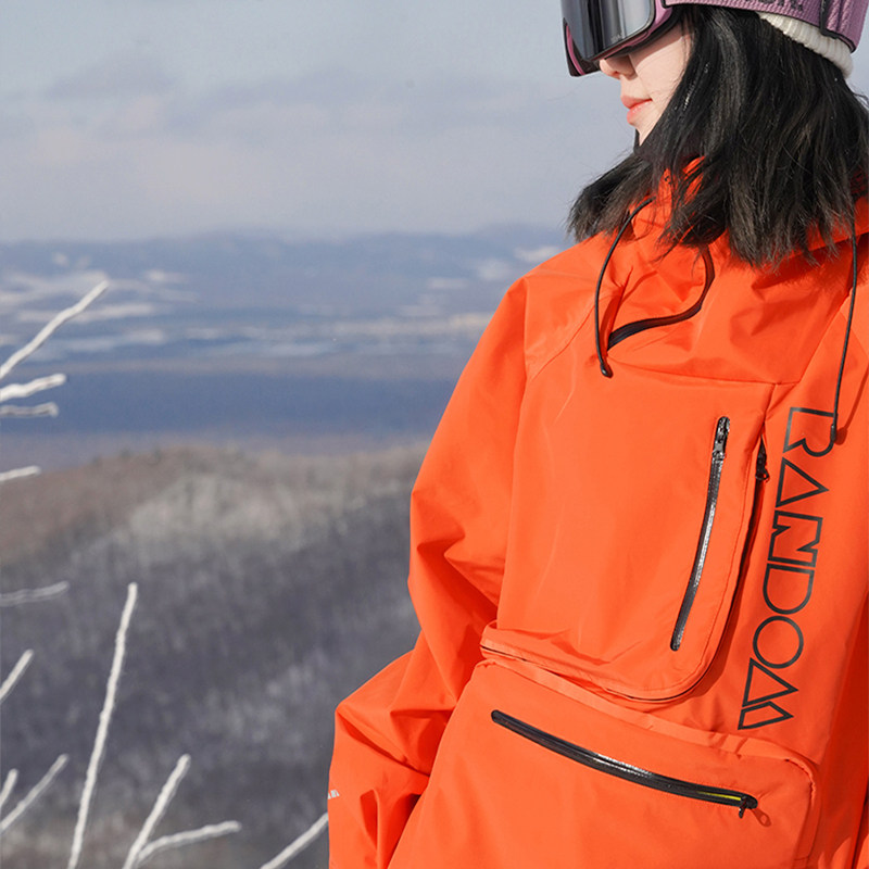 RandomPow 滑雪服女新款单双板滑雪服男套头卫衣雪服防水防风保暖,淘宝优惠券,粉丝福利购,淘宝优惠卷