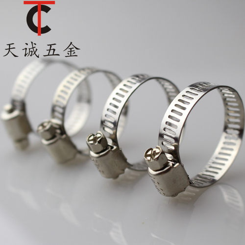 喉箍 201不锈钢喉箍 美式管夹 卡箍 抱箍 管卡水T管活箍 工厂直销 - 图2