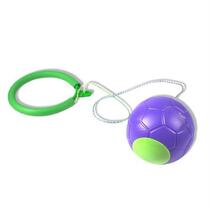 Kindergarten Trampoline Children Flash Jump Ball Outdoor Single Leg Thrower Ball Foot Jump Ball Toy Single Leg Jump Ball