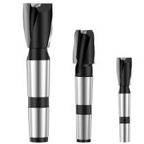 UMLO cone handle keyway milling cutter 2-edge milling cutter high speed steel machining two-edged white steel ultra-hard all-grinding 12-70MM