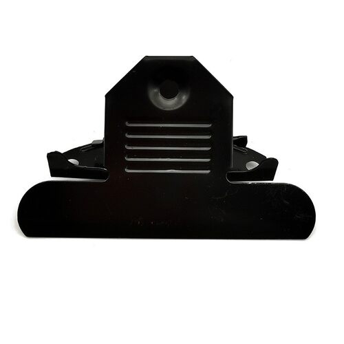 黑色蝴蝶夹配件装订夹写字板夹子五金金属夹记事夹文件夹票据强力夹木板夹夹具平板塑料平板夹山形平头挂板夹 - 图3