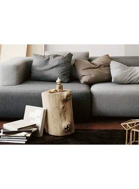 丹麦Fritz Hansen 二人沙发 Alphabet Straight sofa 创意进口
