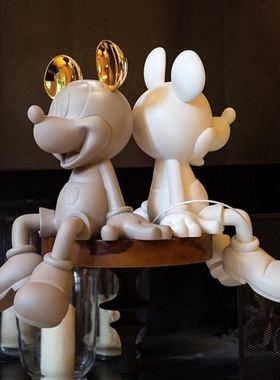 法国Leblon Delienne 迪士尼米奇雕塑装饰艺术品摆件收藏公仔48cm