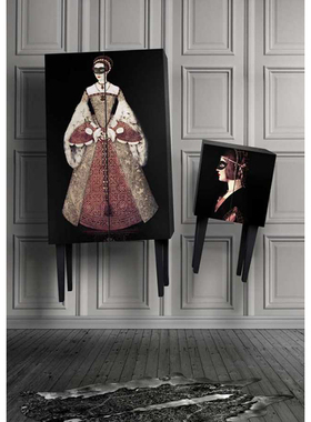 英国Mineheart Maria Cabinet 玛丽柜子橱柜 女王画像家具系列