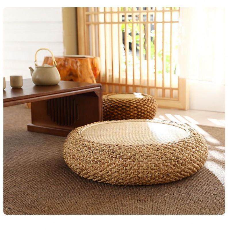 藤编客厅编家用地上坐垫加厚圆形榻榻米日式拜佛坐墩打坐垫,淘宝优惠券,粉丝福利购,淘宝优惠卷