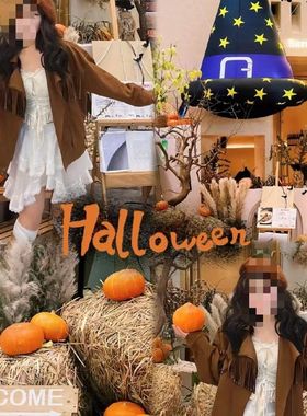 万圣节日网红充气卡通发