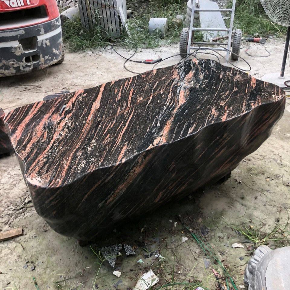 石桌石凳庭院天然户外石头桌子室外石台茶桌茶台花园阳台露天桌凳,淘宝优惠券,粉丝福利购,淘宝优惠卷