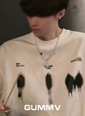 Gummv钛钢项链男生吊坠古巴嘻哈