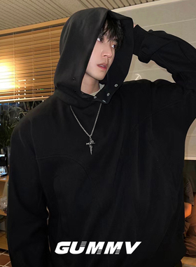 小众玫瑰十字架设计感项链