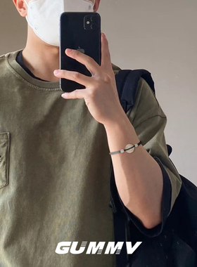 Gummv棉麻新中式手链小众设计