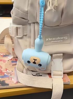 卡通小熊锤子挂件摇晃发声玩具