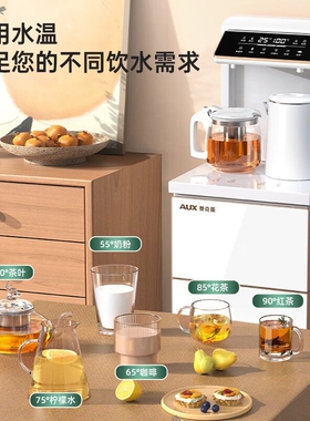 奥克斯智能全自动家用白色茶吧机