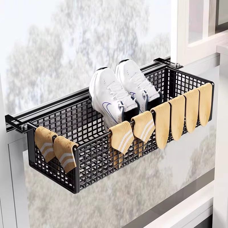 阳台置物架家用窗台窗户可调节挂钩花架花盆托架栏杆护栏悬挂篮子,淘宝优惠券,粉丝福利购,淘宝优惠卷