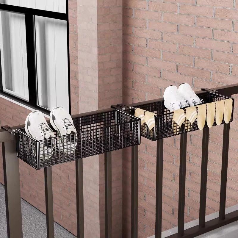 阳台置物架家用窗台窗户可调节挂钩花架花盆托架栏杆护栏悬挂篮子,淘宝优惠券,粉丝福利购,淘宝优惠卷