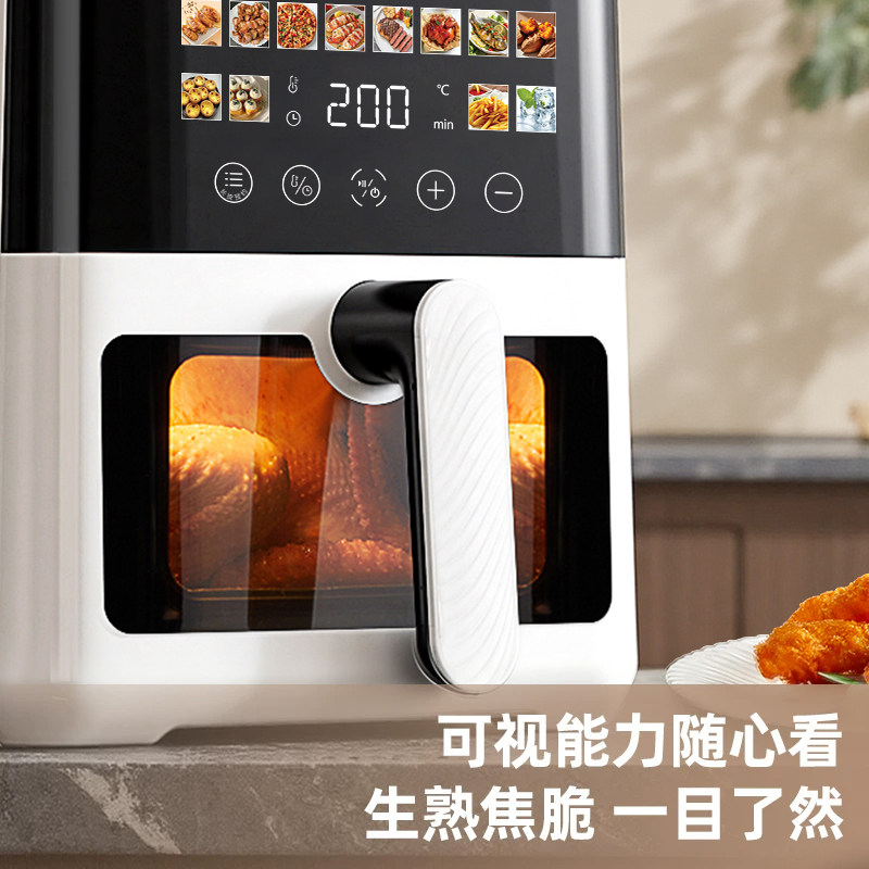 奥克斯空气炸锅家用可视多功能一体2026新款电烤箱炸锅官方旗舰店