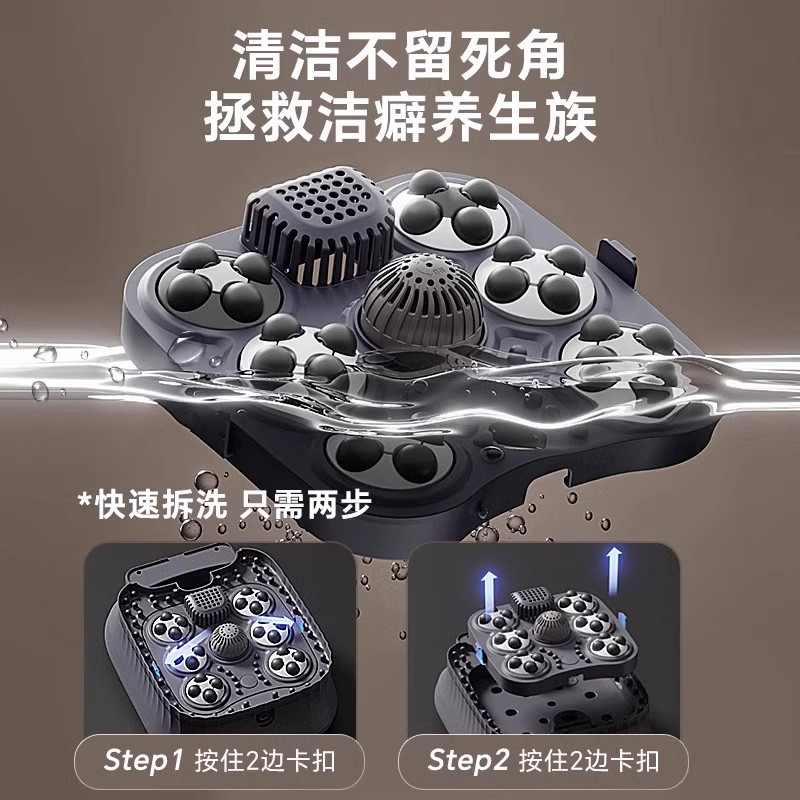 奥克斯泡脚桶加热恒温自动洗脚家用高深过小腿膝盖电动按摩足浴盆,淘宝优惠券,粉丝福利购,淘宝优惠卷