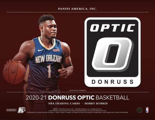 2020-21 Panini Donruss Optic H2 Hybrid 帕尼尼 球星卡 盒卡 - 图0