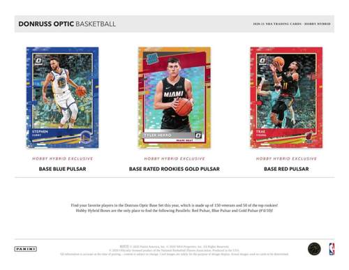 2020-21 Panini Donruss Optic H2 Hybrid 帕尼尼 球星卡 盒卡 - 图3