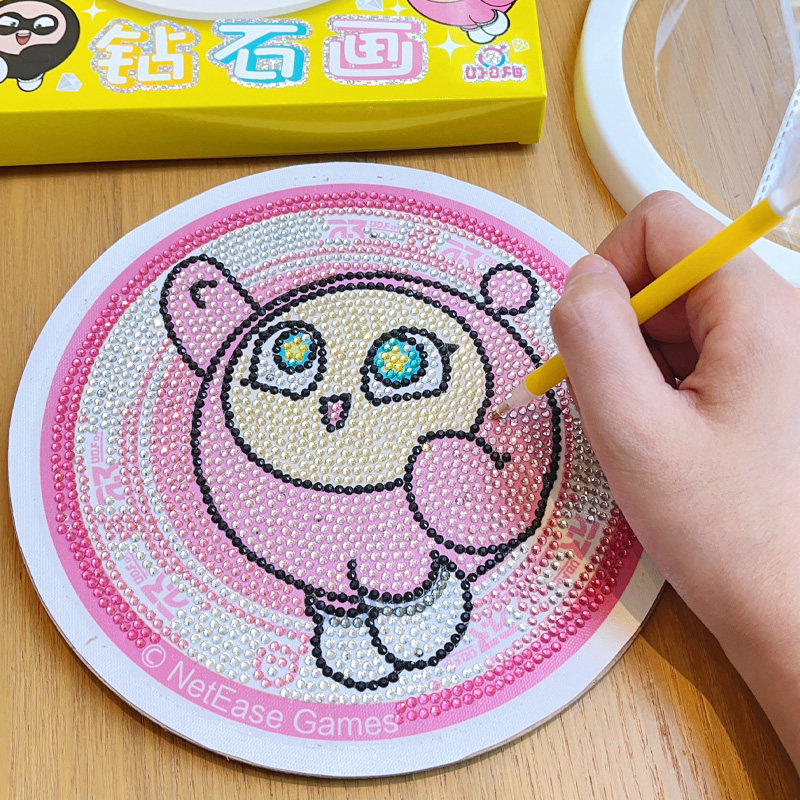 【官方新品】蛋仔派对玩具钻石画DIY益智玩具周边摆件生日礼物 S