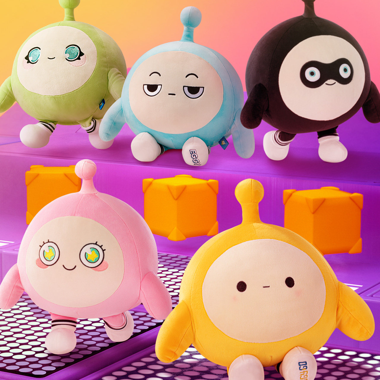 蛋仔派对公仔【蛋仔官方旗舰】蛋仔派对公仔毛绒玩具玩偶抱枕沙发生日礼物周边