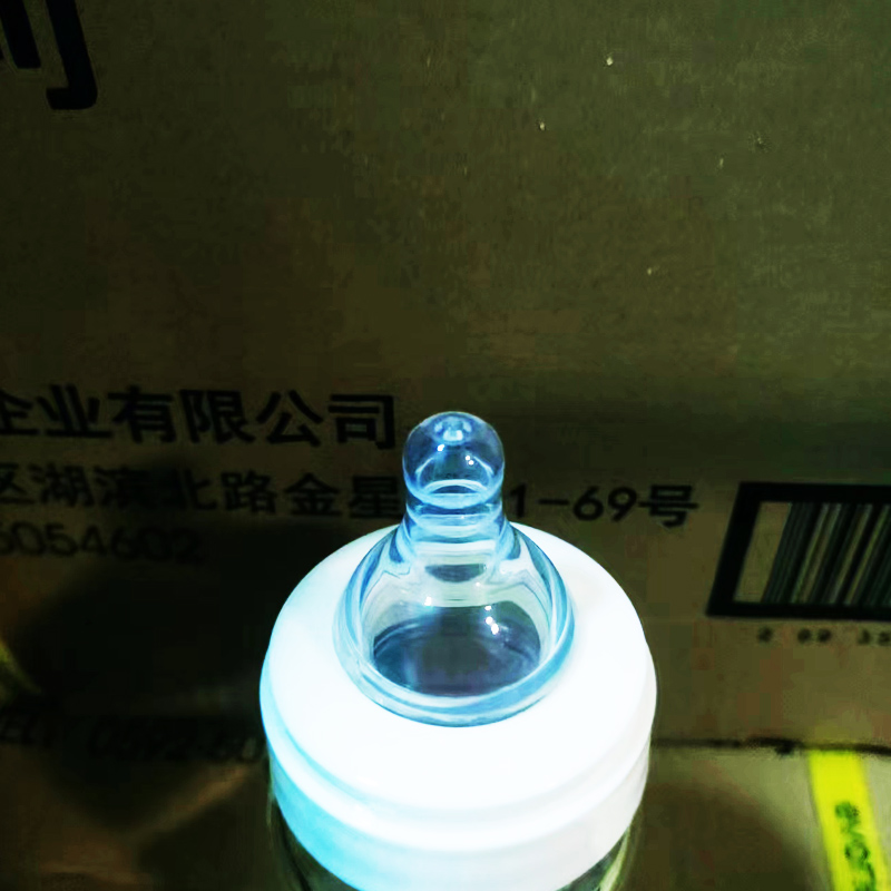 正品爱得利奶瓶新生婴儿0-3个月宝宝防呛宽口防胀气玻璃奶瓶150ml