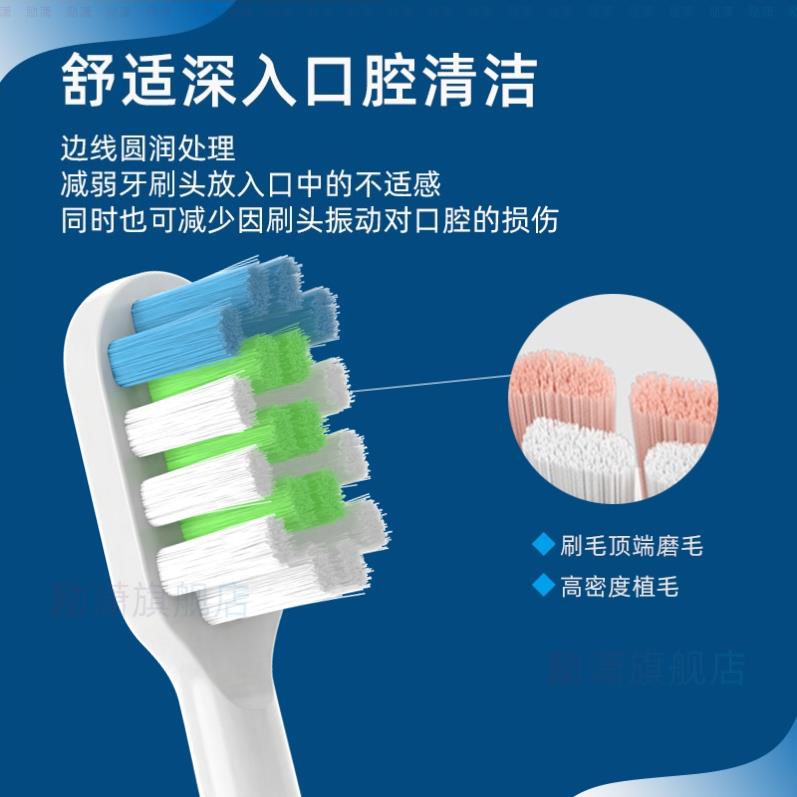 适配Lebooo力博得电动牙刷头HS幻世LBE0658/悦心LBT203556A替换头