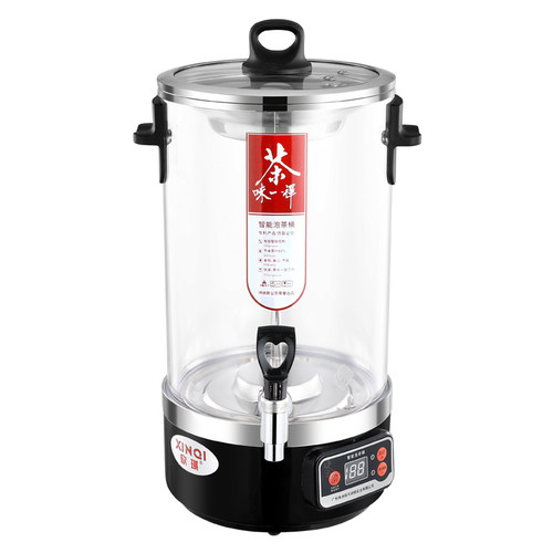 欣琪牌304智能泡茶桶煮茶器大容量家用蒸茶桶开水桶自动温茶桶 - 图3