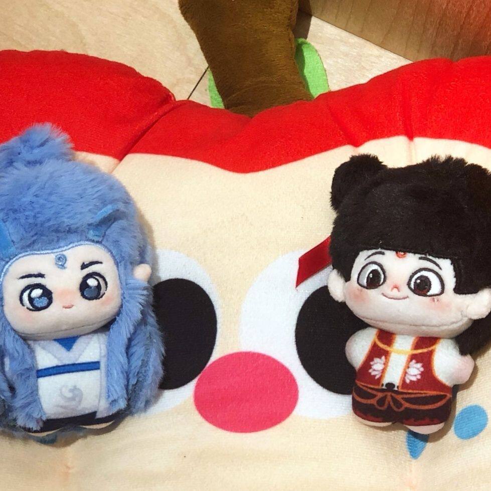 哪吒之魔童闹海敖丙属性10cm棉花娃娃动漫周边礼物新年哪吒玩偶