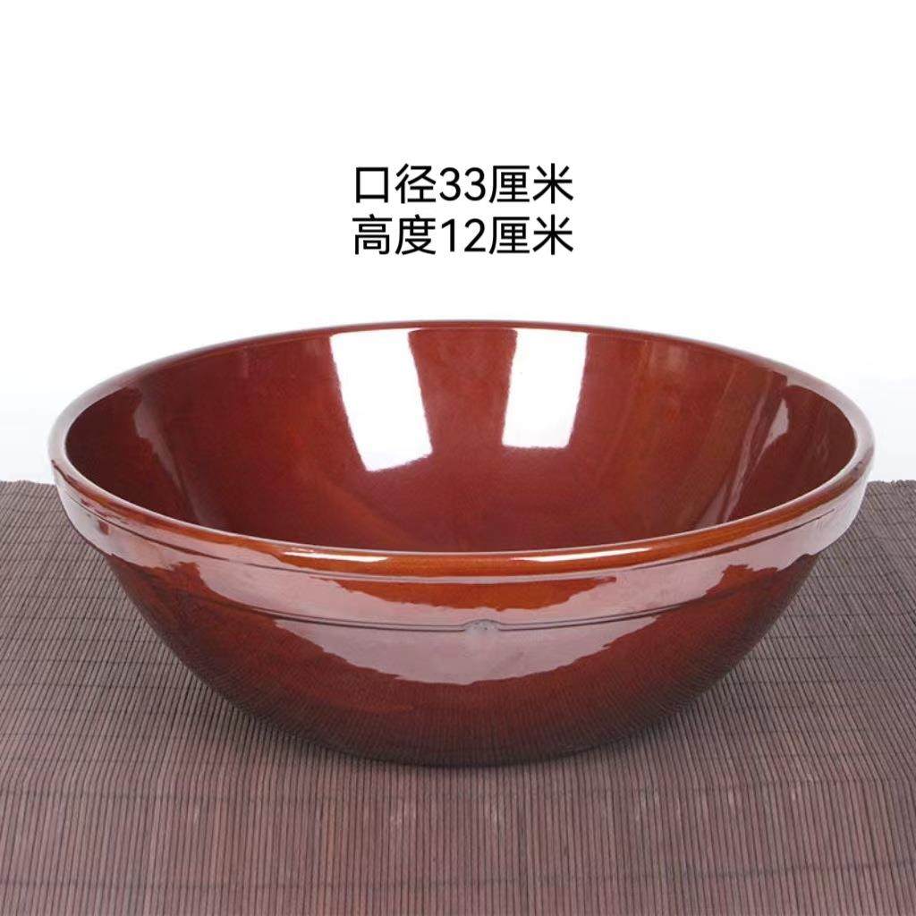 和面盆家用陶瓷老式和面盆大号加厚陶瓷盆洗菜盆子发面盆晒酱大盆,淘宝优惠券,粉丝福利购,淘宝优惠卷