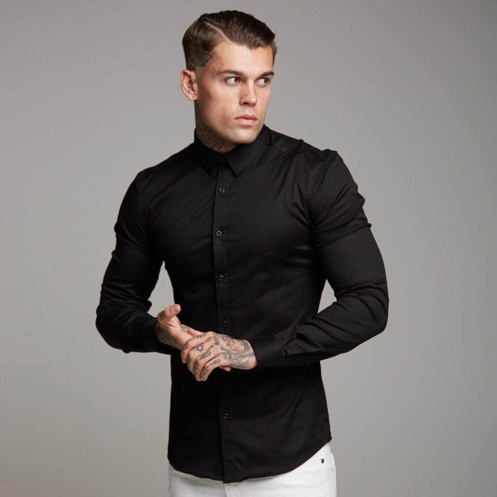 显肌肉型男健身长袖衬衫跑步训练上衣修身弹力速干狗兄弟运动衬衣,淘宝优惠券,粉丝福利购,淘宝优惠卷