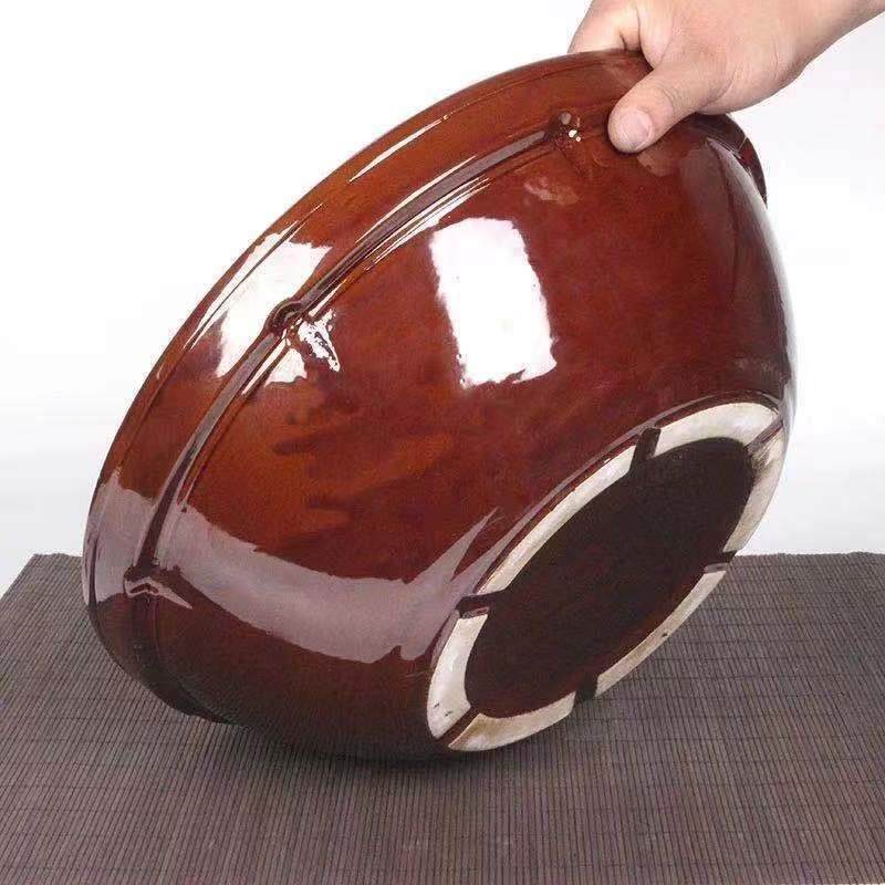 和面盆家用陶瓷老式和面盆大号加厚陶瓷盆洗菜盆子发面盆晒酱大盆,淘宝优惠券,粉丝福利购,淘宝优惠卷