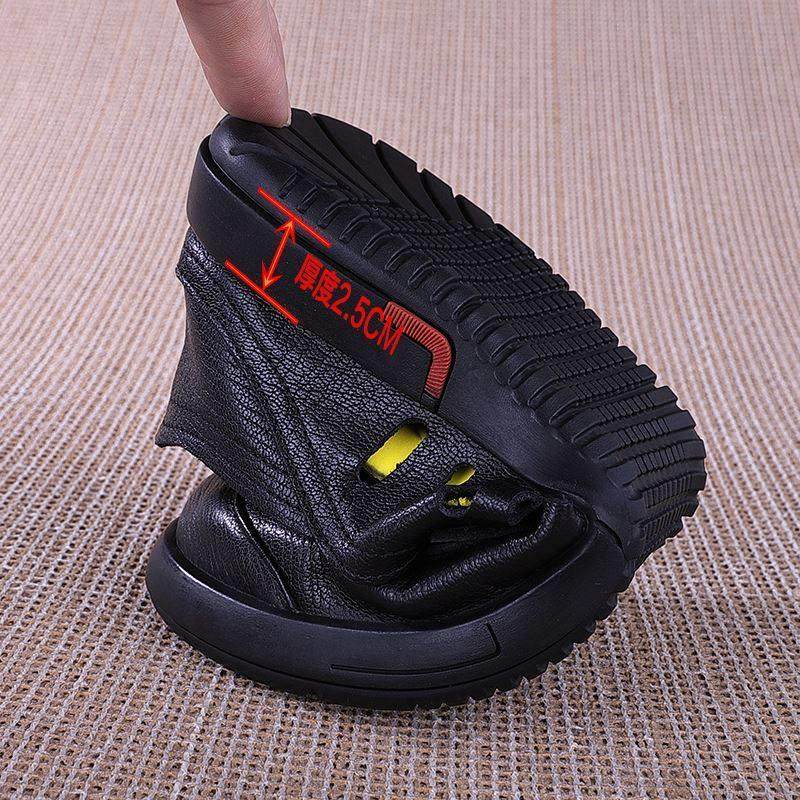 高端男凉鞋夏季真皮透气头层牛皮一脚蹬包头沙滩鞋软底镂空洞洞鞋,淘宝优惠券,粉丝福利购,淘宝优惠卷