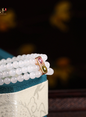 天然和田玉羊脂白玉手链精品手串