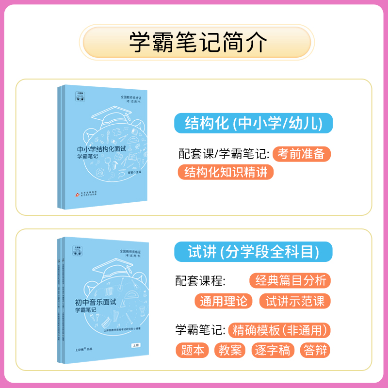 【音乐教资面试】上岸熊教资面试资料音乐2024年上教师资格证考试小学初高中结构化试讲逐字稿真题库答辩教案梳理备考网课 - 图1