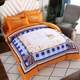 New luxury fairy nude a Tiansi B grinding sleeping hair four-piece set Ouhua high-end bed sheet princess quilt cover bedding