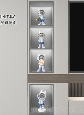 新款客厅电装视柜办室玄关桌面小件轻公奢高档酒柜家摆居软饰品创