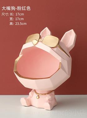 新款法斗轻奢贺关鞋柜进门口放钥匙收纳摆件玄乔迁礼家搬新家结婚