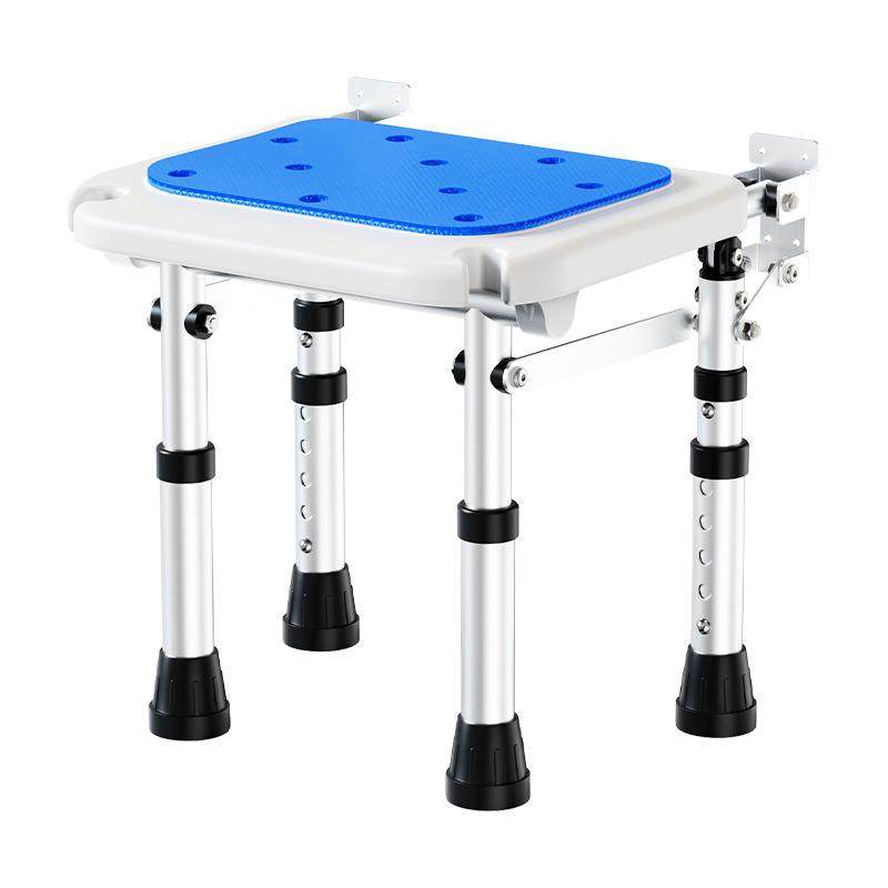 拉车浴室折叠凳壁挂式免打孔靠墙洗澡凳防滑卫生间老人淋浴凳冲凉,淘宝优惠券,粉丝福利购,淘宝优惠卷